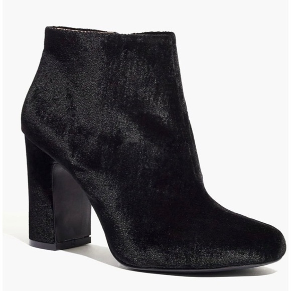NEW IN BOX MADEWELL Nealy Velvet Boots